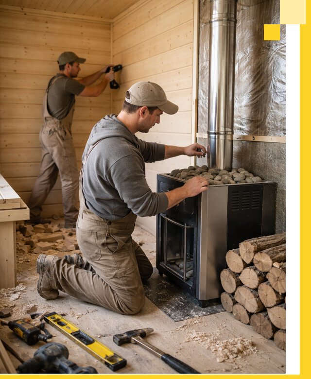 Строительство деревянных бань под ключ в Обнинске проекты и монтаж