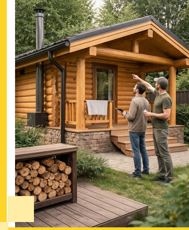 Бани для дачи под ключ в Обнинске от 253750 р. | ЭриданБнн