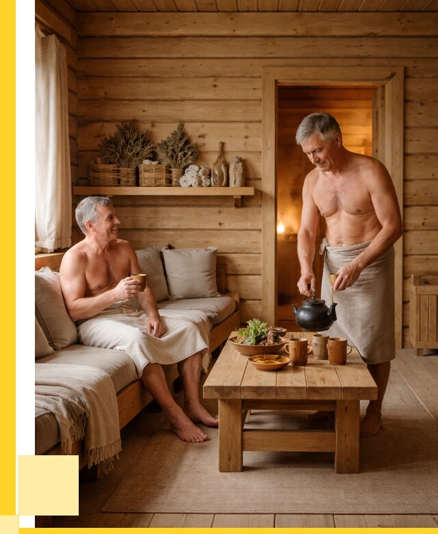 Бани с комнатой отдыха под ключ в Обнинске от 456750 р. | ЭриданБнн