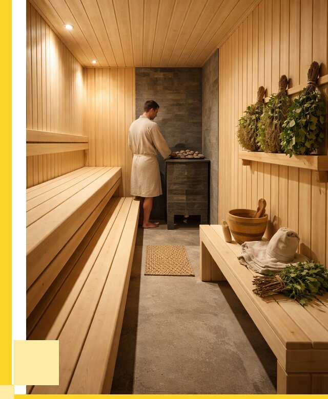 Отделка парной под ключ в Обнинске от 355250 р. | ЭриданБнн