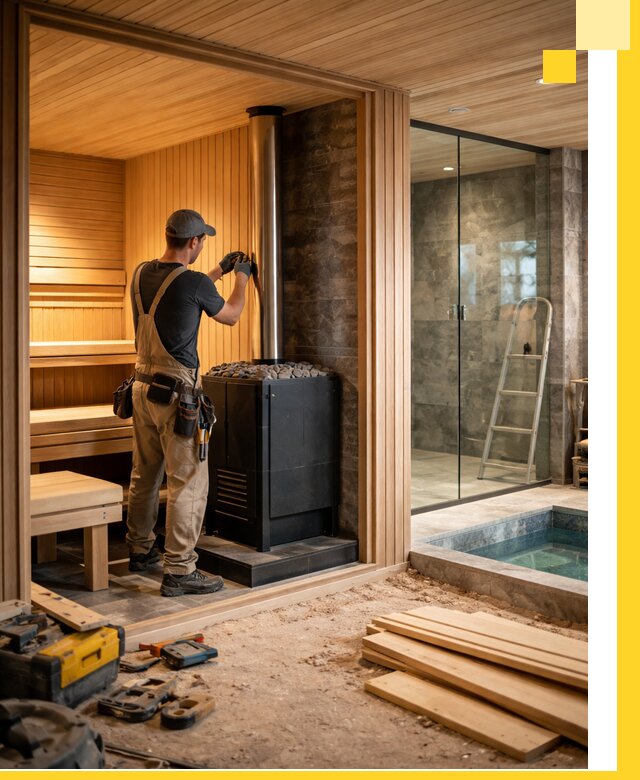 Полное строительство банных комплексов под ключ в Обнинске