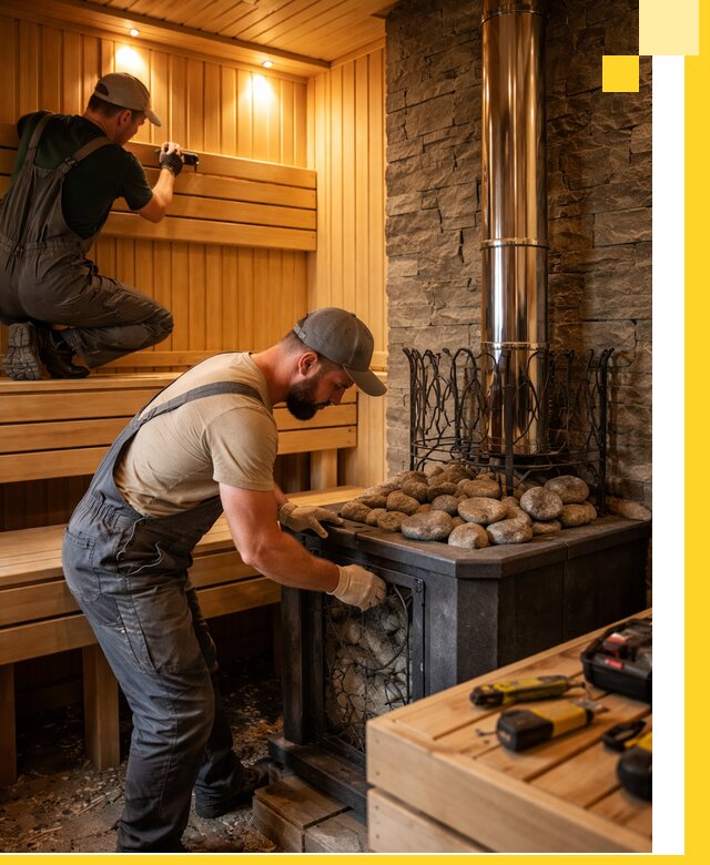 Комплексный дизайн бань, саун и зон отдыха в Обнинске