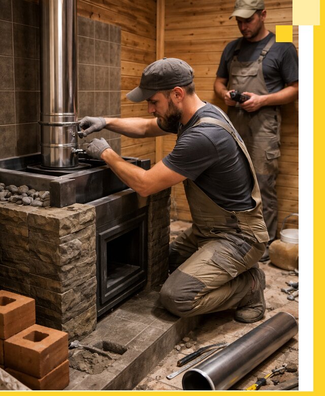 Изготовление и установка банных печей под ключ в Обнинске