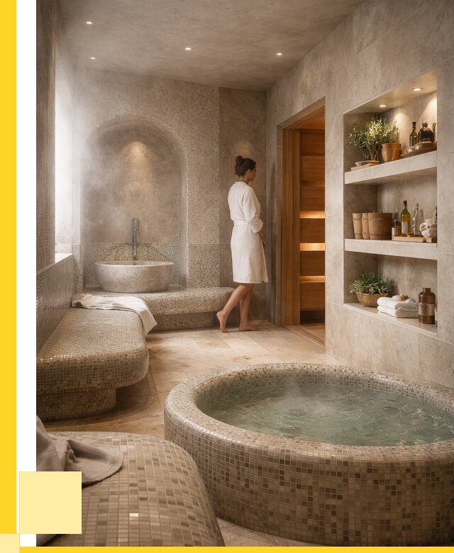 Строительство бани с хамамом в Обнинске от 761250 р. | ЭриданБнн