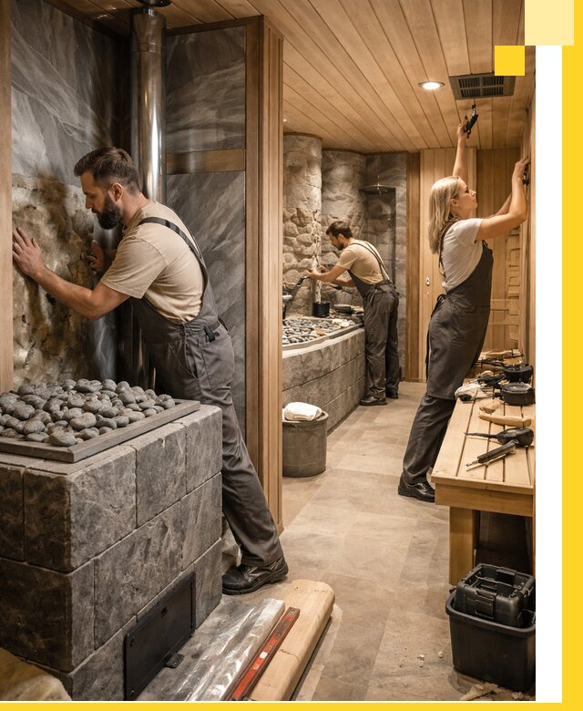 Строительство бань и SPA процедур в Обнинске под ключ и отделкой