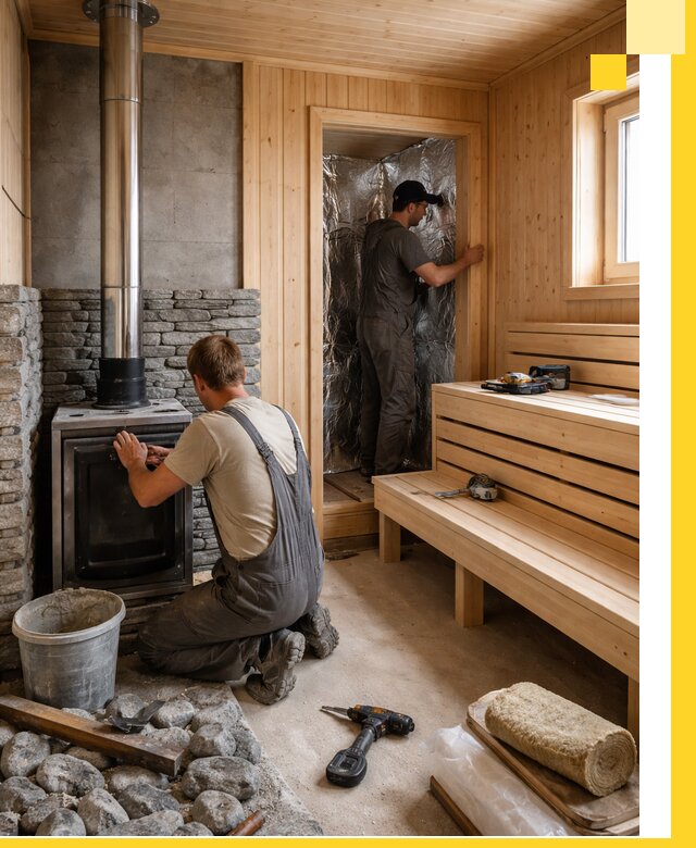 Строительство и изготовление бань под ключ в Обнинске