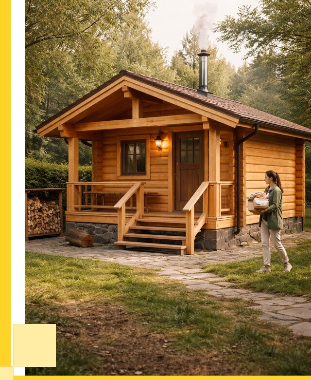 Купить баню под ключ в Обнинске от 659750 р. | ЭриданБнн