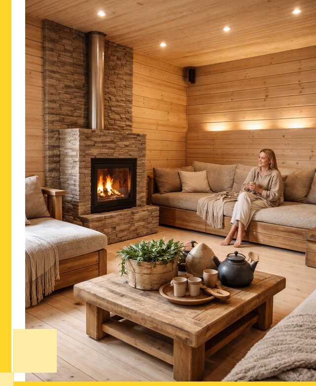 Проект бани с комнатой отдыха в Обнинске от 35525 р. | ЭриданБнн