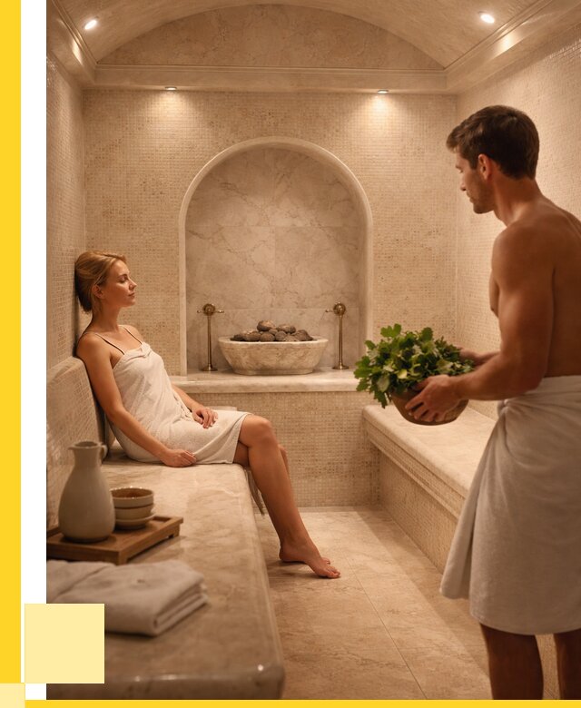 Хамам в доме под ключ в Обнинске от 355250 р. | ЭриданБнн