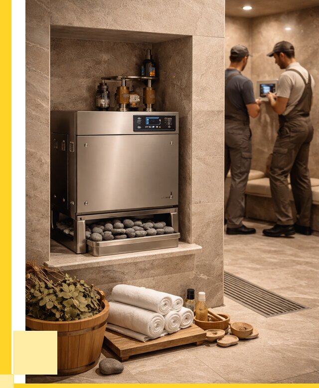 Парогенераторы для хамама в Обнинске от 76125 р. | ЭриданБнн