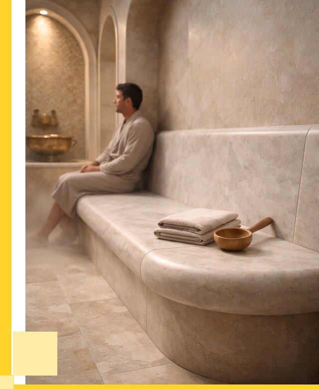 Сиденья для хамама в Обнинске под ключ от 12180 р. | ЭриданБнн