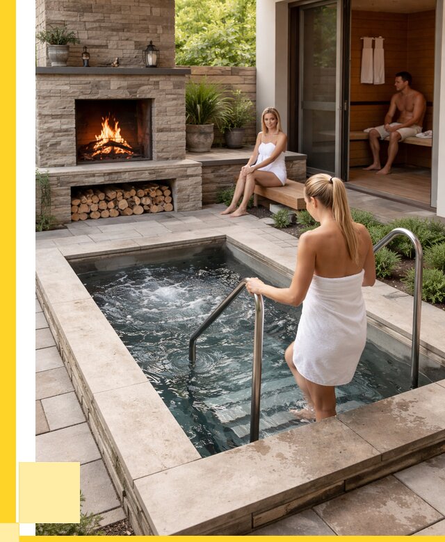 Холодные купели под ключ в Обнинске от 45675 р. | ЭриданБнн