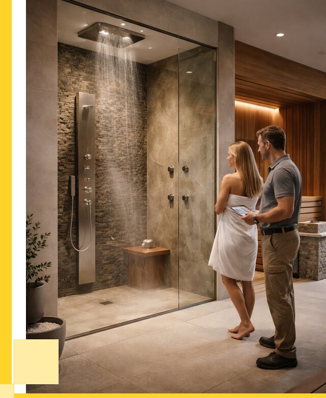 Купить душ впечатлений для дома в Обнинске от 86275 р. | ЭриданБнн